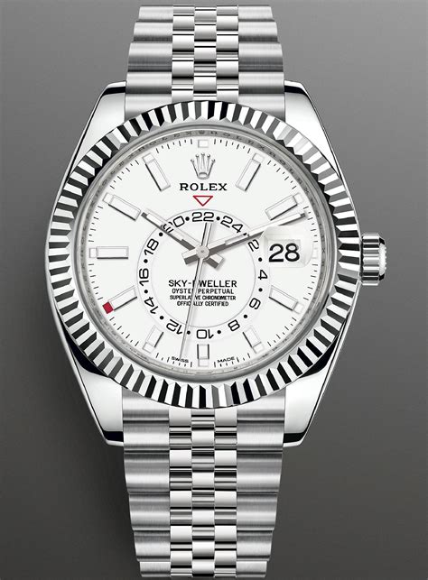 rolex sky dweller edelstahl weißgold|rolex sky dweller price chart.